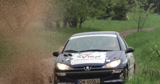 Testy V10 Rally Team i Tomasza Harczuka